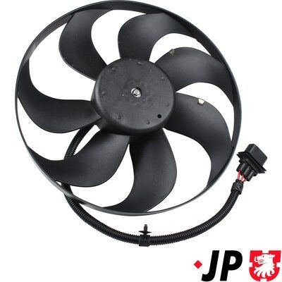 Вентилятор радіатора JP Group 1199103400 ціна, від 48.80 USD